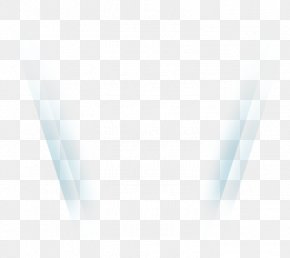 Blue Simple Light Effect Element - Symmetry Angle Pattern PNG