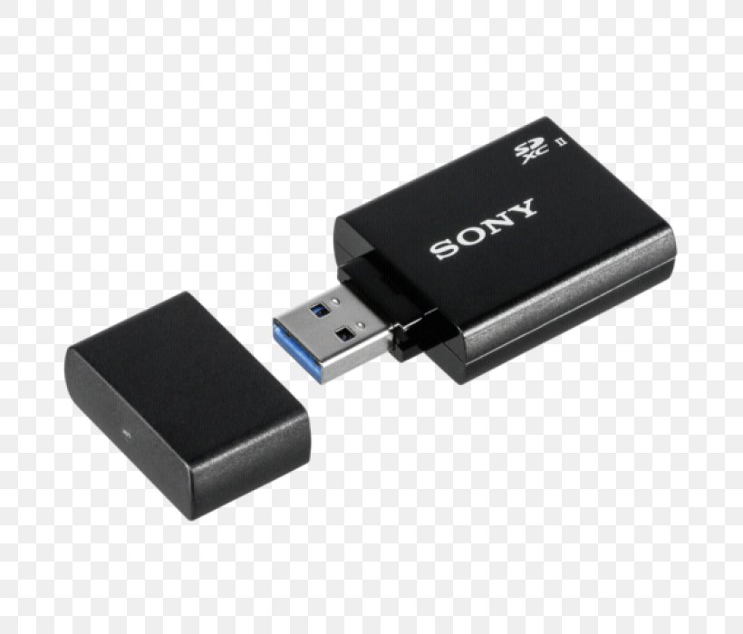 Memory Card Reader - USB Flash Drives Adapter Electronics PNG