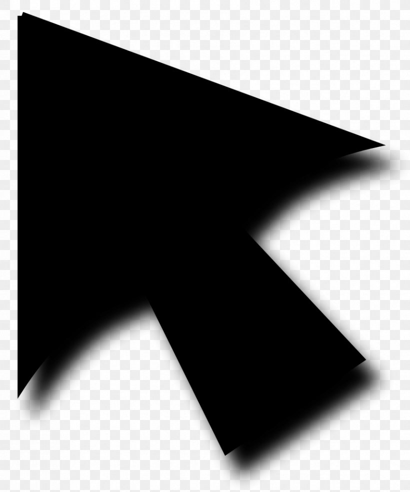 Computer Mouse Pointer Cursor Arrow, PNG, 853x1024px, Computer Mouse, Black, Black And White, Button, Cursor Download Free