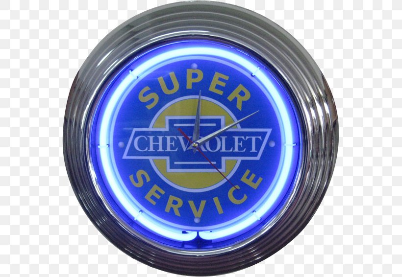 Chevrolet Camaro United States Ford Neon Sign, PNG, 565x566px, Chevrolet, Blue, Brand, Chevrolet Camaro, Clock Download Free