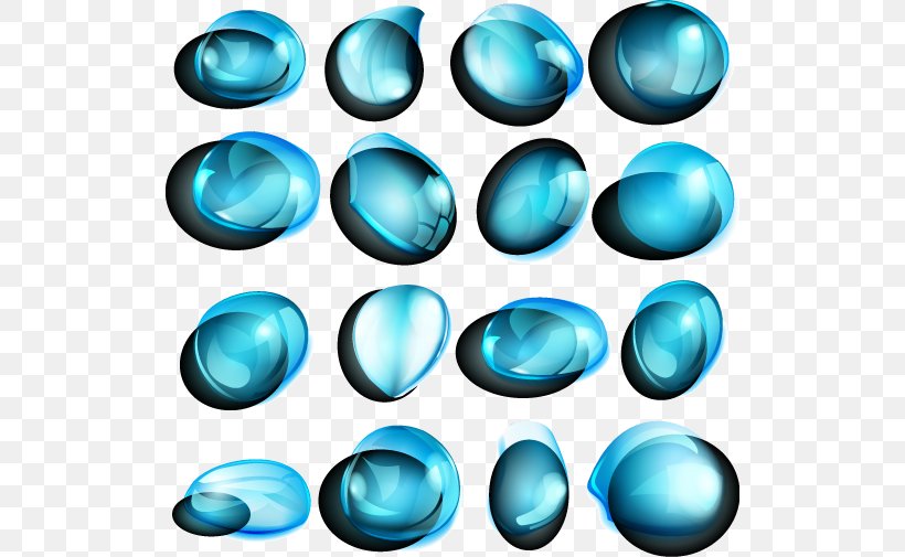 Blue Drop Circle, PNG, 520x505px, Blue, Aqua, Azure, Computer Icon, Drop Download Free