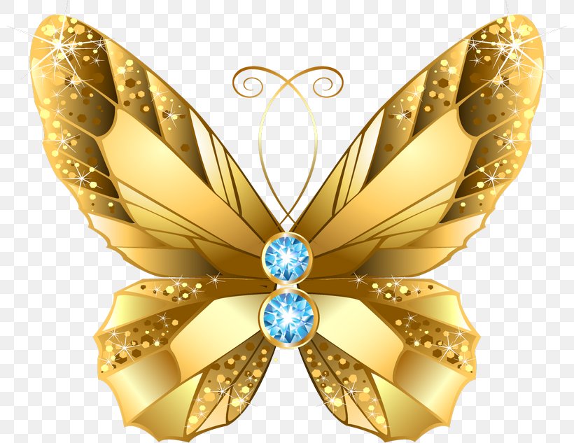 Butterfly Gold Download, PNG, 800x633px, Butterfly, Brooch, Butterflies And Moths, Dots Per Inch, Gold Download Free