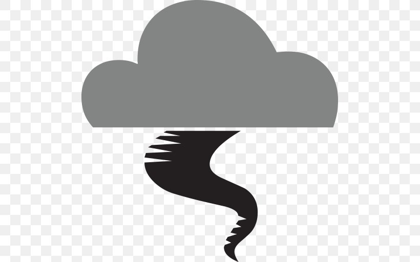 Funnel Cloud Stock Photography Clip Art, PNG, 512x512px, Funnel Cloud, Black And White, Cloud, Google Play, Hand Download Free