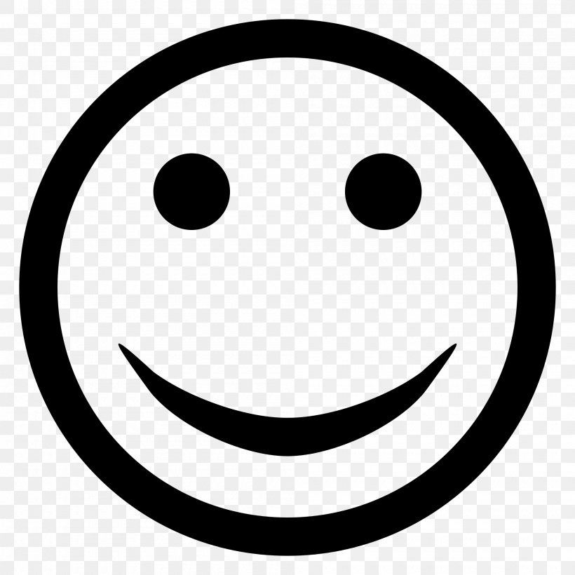 Smiley Emoticon Clip Art, PNG, 2000x2000px, Smiley, Black And White, Cdr, Emoticon, Emotion Download Free