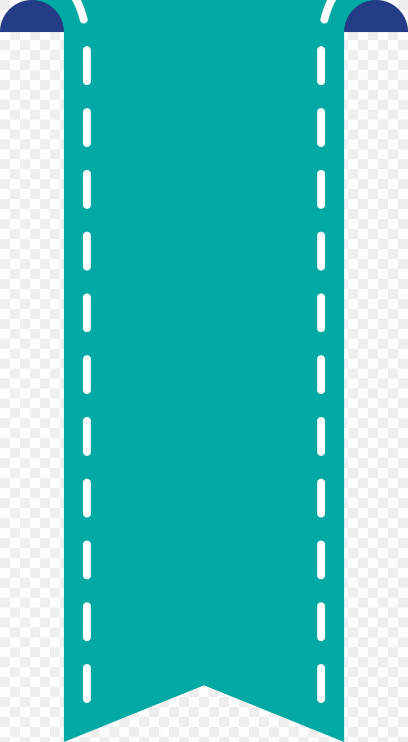 Bookmark Ribbon, PNG, 1650x3000px, Bookmark Ribbon, Rectangle, Teal, Turquoise Download Free