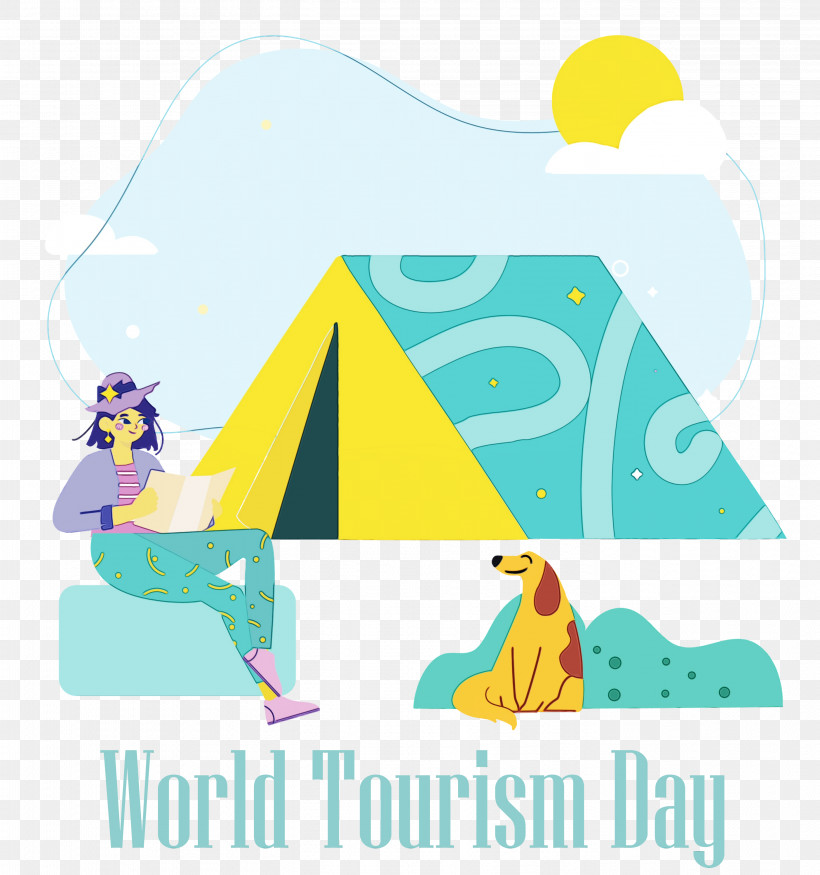 Cartoon Camping Line Tent Drawing, PNG, 2809x3000px, World Tourism Day, Camping, Cartoon, Drawing, Geometry Download Free