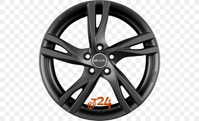 Alloy Wheel Car Rim Autofelge Tire, PNG, 500x500px, Alloy Wheel, Auto Part, Autofelge, Automotive Wheel System, Bicycle Wheel Download Free