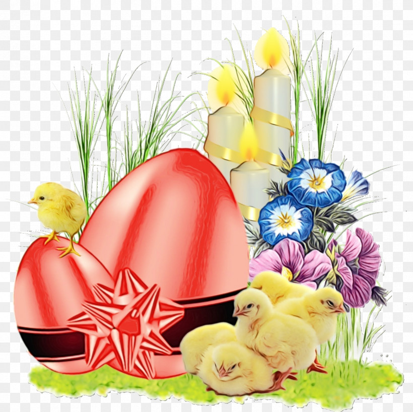 Plant Flower Easter, PNG, 1273x1270px, Watercolor, Easter, Flower, Paint, Plant Download Free