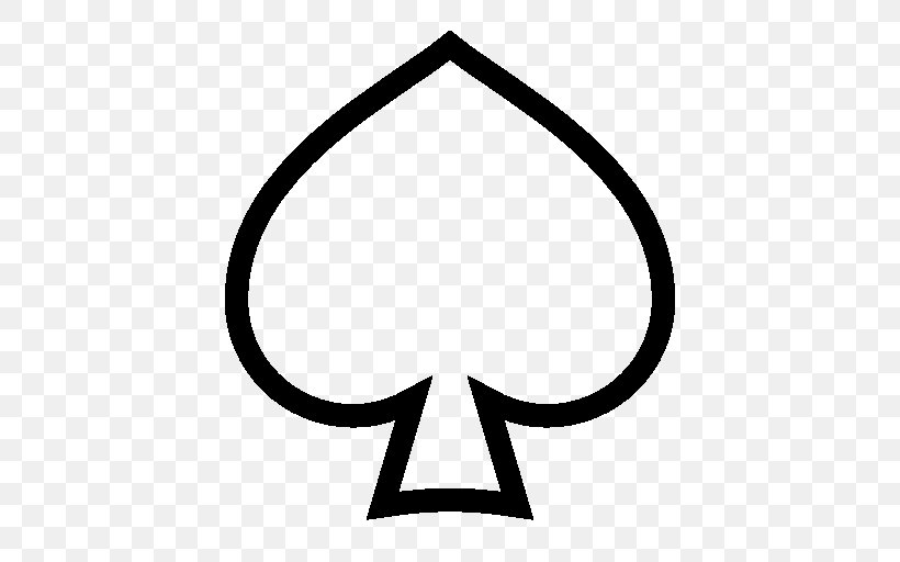 Spades Playing Card Icon, PNG, 512x512px, Spades, Ace, Ace Of Spades, Area, Black And White Download Free