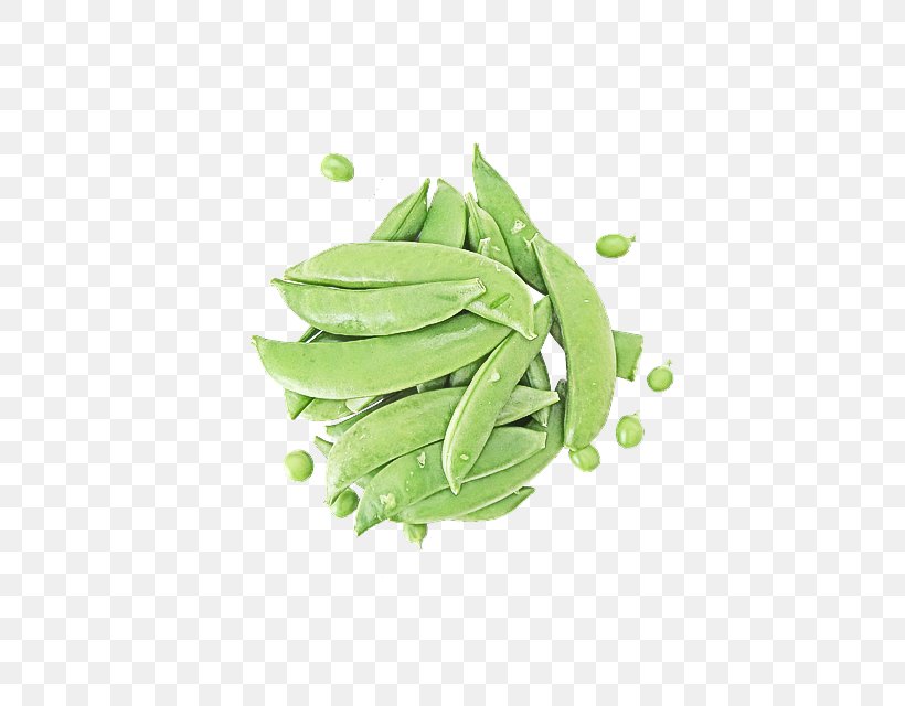 Green Leaf Snow Peas Plant Pea, PNG, 640x640px, Green, Food, Green Bean, Leaf, Legume Download Free