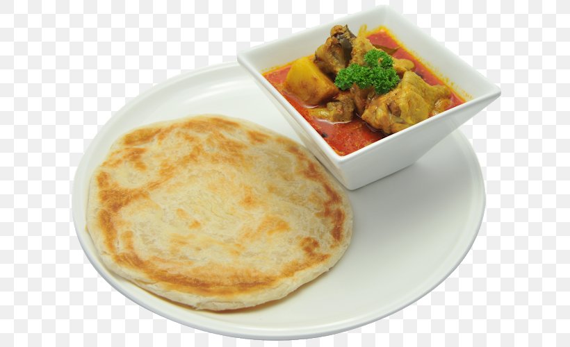 Kulcha Roti Canai Breakfast Naan, PNG, 651x500px, Kulcha, Asian Food, Breakfast, Cuisine, Curry Download Free
