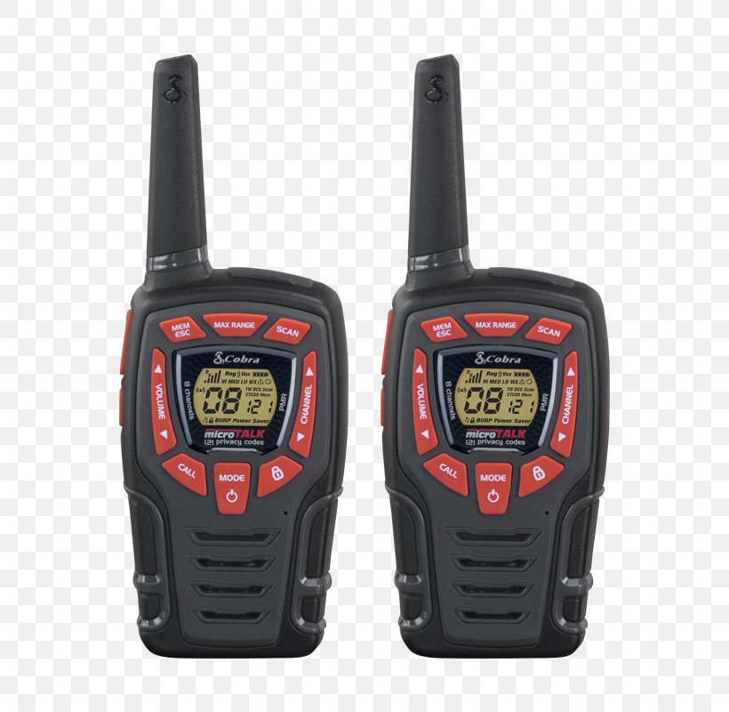 PMR446 Walkie-talkie Citizens Band Radio Continuous Tone-Coded Squelch System, PNG, 800x800px, Walkietalkie, Aerials, Citizens Band Radio, Cobra 29 Lx, Communication Device Download Free