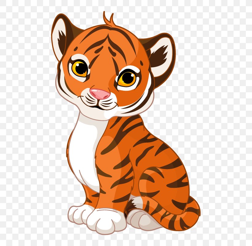 Tiger Cubs Kitten Clip Art, PNG, 800x800px, Tiger, Big Cats, Carnivoran, Cartoon, Cat Download Free
