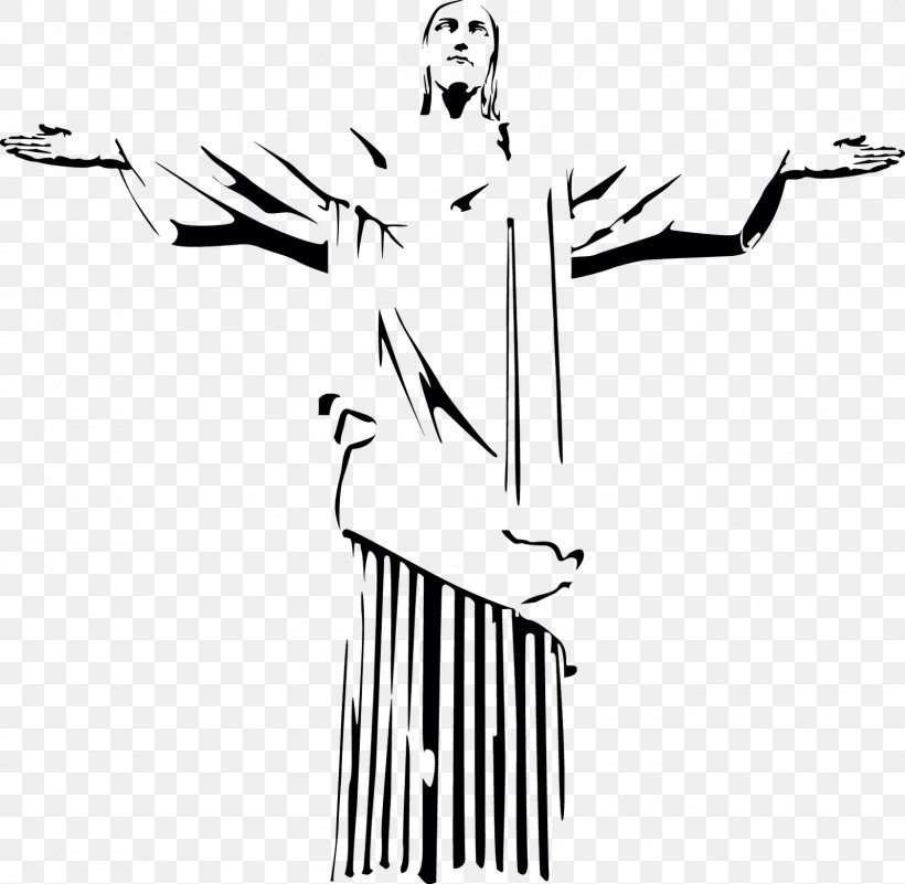 Christ The Redeemer Cristo Redentor, Rio Grande Do Sul Clip Art, PNG, 1600x1564px, Christ The Redeemer, Arm, Art, Artwork, Black Download Free