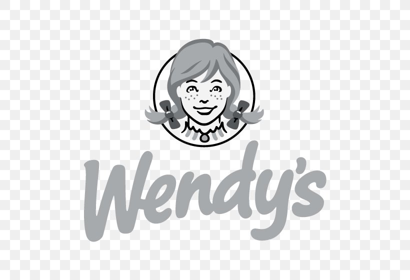 Fast Food Restaurant Wendy's Logo Fast Food Restaurant, PNG, 750x560px, Fast Food, Baja Fresh, Black And White, Brand, Burger King Download Free
