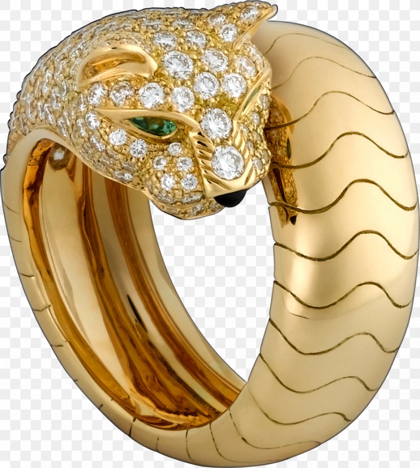 Ring Gold Cartier Chevalière Leopard, PNG, 918x1024px, Ring, Bangle, Body Jewelry, Bracelet, Bulgari Download Free