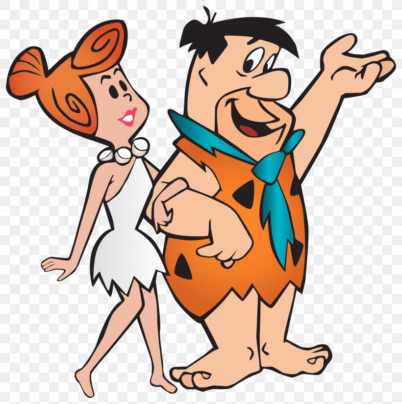 Wilma Flintstone Fred Flintstone Barney Rubble Betty Rubble Pebbles Flinstone, PNG, 4971x5000px, Watercolor, Cartoon, Flower, Frame, Heart Download Free