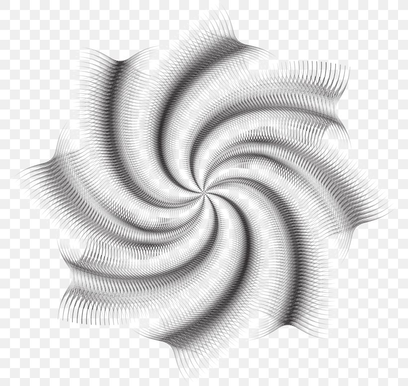 Abstract Art Desktop Wallpaper Line Art Clip Art, PNG, 776x776px, Abstract Art, Black And White, Cyclone, Drawing, Geometric Abstraction Download Free