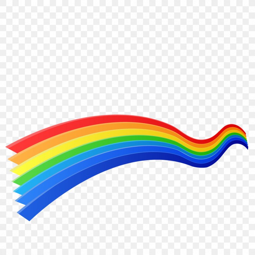 Rainbow Color Illustration Image Design, PNG, 1000x1000px, Rainbow, Cartoon, Cmyk Color Model, Color, Painting Download Free