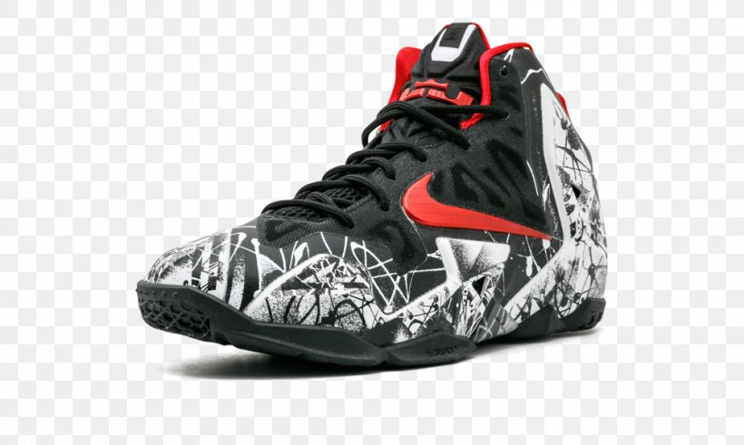 Sports Shoes Nike Lebron 11 GS Basketball Shoe, PNG, 1000x600px, Sports Shoes, Athletic Shoe, Basketball, Basketball Shoe, Black Download Free