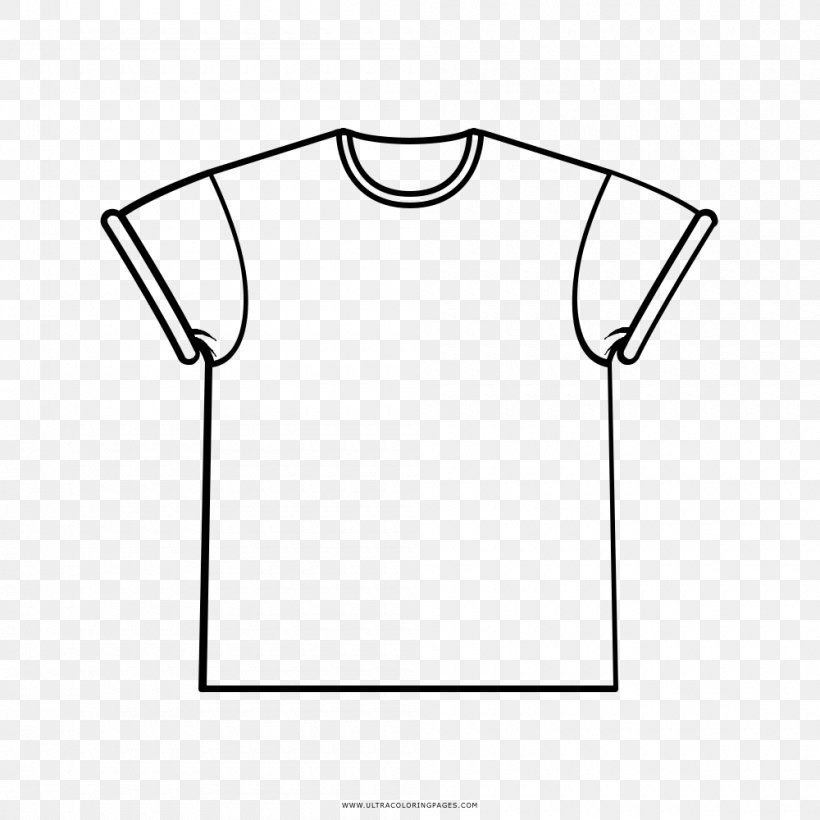 T-shirt Drawing Coloring Book Sleeve, PNG, 1000x1000px, Tshirt, Area ...