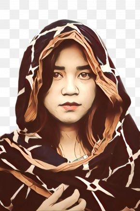 Brown Hair Hood - Woman Hair PNG
