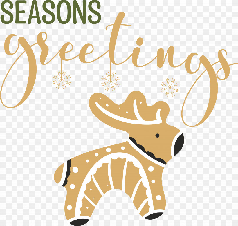 Seasons Greetings, PNG, 6760x6424px, Seasons Greetings, Gingerbread, Merry Christmas Download Free