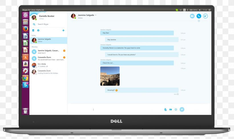 Skype Linux Microsoft Client Computer Software, PNG, 1600x953px, Skype, Brand, Chrome Os, Chromebook, Client Download Free