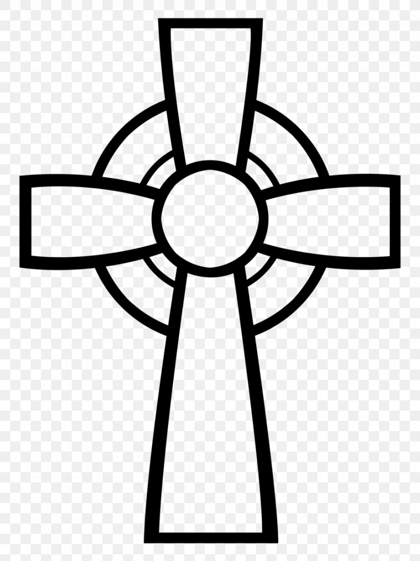 Celtic Cross Christian Cross Celtic Knot Clip Art, PNG, 900x1200px, Celtic Cross, Area, Artwork, Black, Black And White Download Free