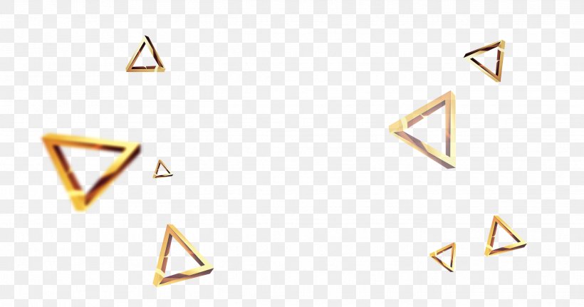 Gold Geometry Triangle Geometric Shape, PNG, 2636x1388px, Gold, Architecture, Bloom, Brand, Color Download Free