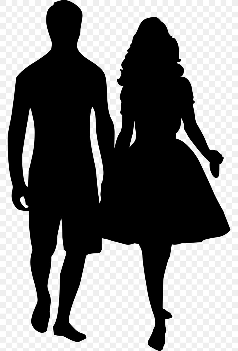 Silhouette Holding Hands Drawing Clip Art, PNG, 768x1209px, Silhouette, Art, Black, Black And White, Drawing Download Free