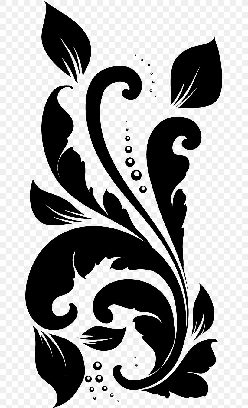 Stencil Ornament Drawing, PNG, 651x1350px, Stencil, Art, Black, Black And White, Digital Image Download Free