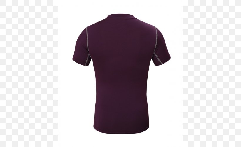 T-shirt Shoulder Tennis Polo Sleeve, PNG, 500x500px, Tshirt, Active Shirt, Neck, Polo Shirt, Purple Download Free