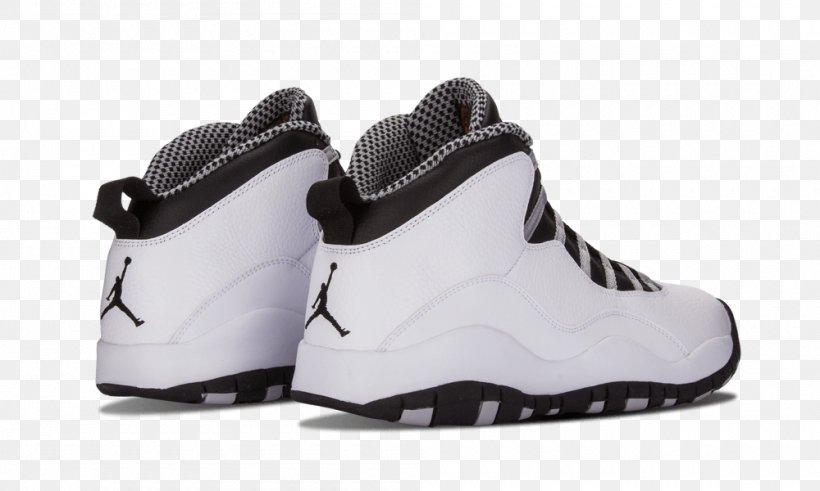 Air Jordan Shoe Nike White Fashion, PNG, 1000x600px, Air Jordan, Basketballschuh, Black, Brand, Cross Training Shoe Download Free