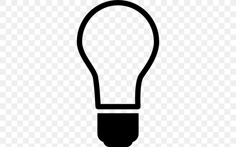 Incandescent Light Bulb Lamp Lighting, PNG, 512x512px, Light, Black, Electric Light, Incandescent Light Bulb, Lamp Download Free