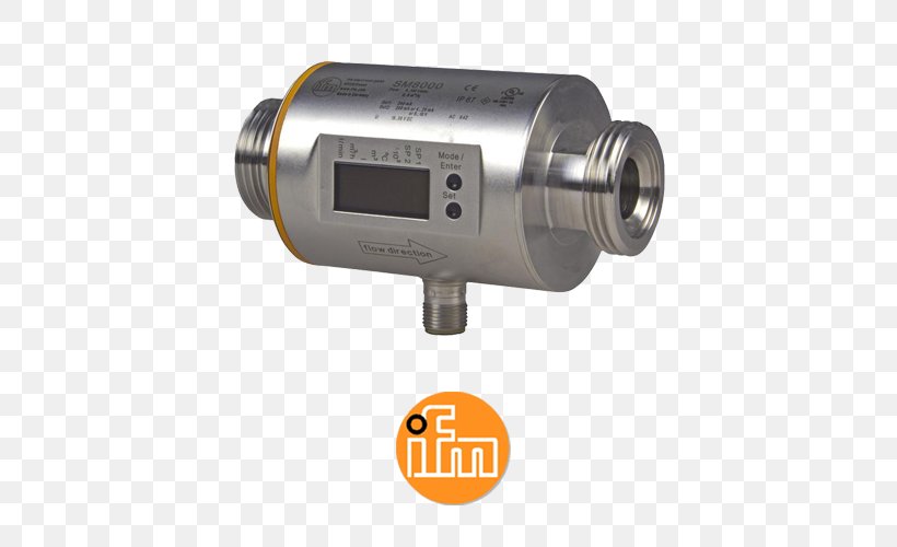 Measuring Instrument Ifm Electronic Akışmetre Magnetic Flow Meter Sensor, PNG, 500x500px, Measuring Instrument, Cylinder, Effector, Flow Measurement, Hardware Download Free
