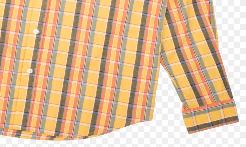 Tartan Sleeve Shorts Outerwear, PNG, 1000x600px, Tartan, Orange, Outerwear, Plaid, Shorts Download Free