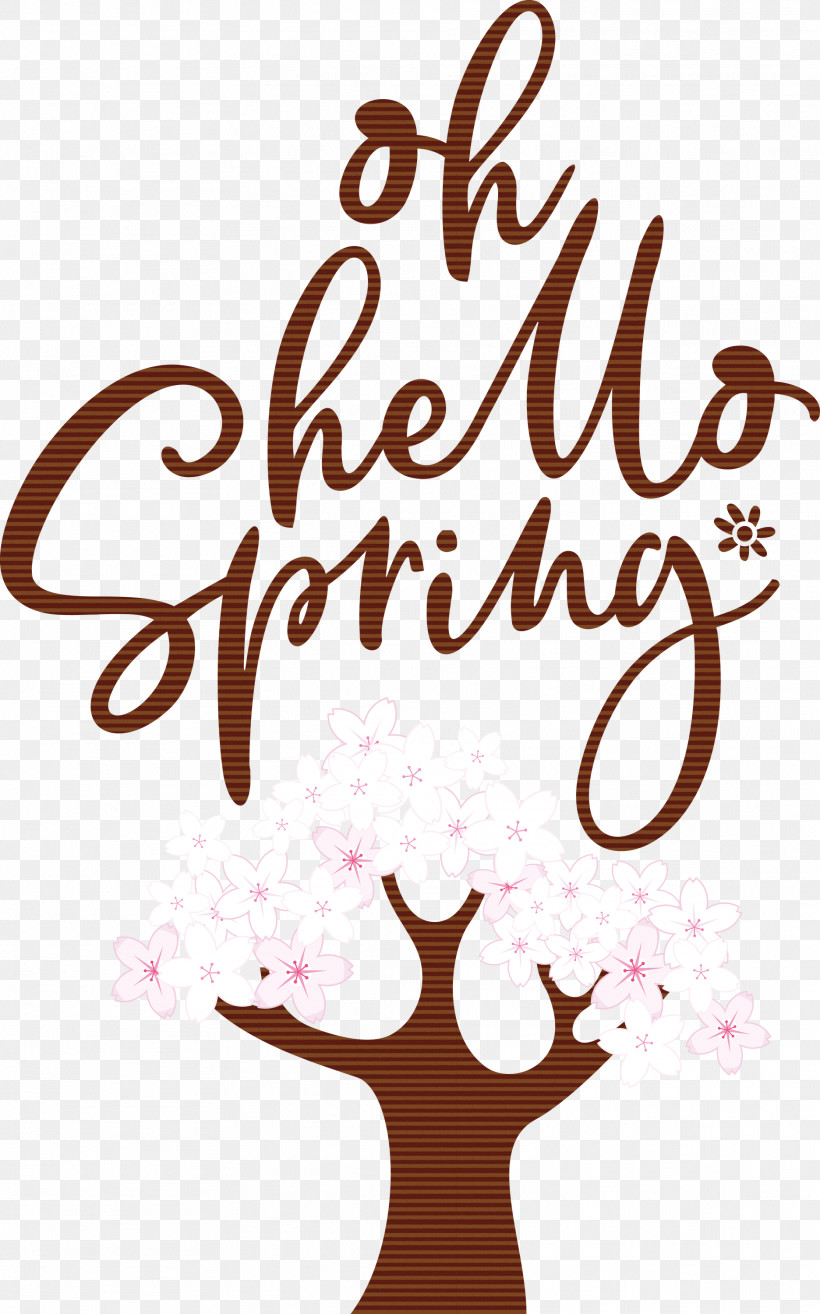 Oh Hello Spring Hello Spring Spring, PNG, 1872x3000px, Hello Spring, Calligraphy, Flower, M, Meter Download Free