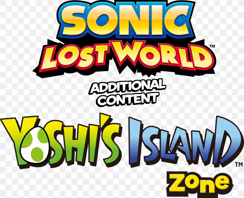 Yoshi's Island Yoshi's New Island Sonic Lost World Game Logo, PNG, 2512x2040px, Sonic Lost World, Advertising, Area, Banner, Brand Download Free