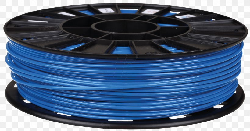 3D Printing Filament Acrylonitrile Butadiene Styrene Plastic REC Millimeter, PNG, 2362x1239px, 3d Printing Filament, Acrylonitrile Butadiene Styrene, Blue, Hardware, Millimeter Download Free