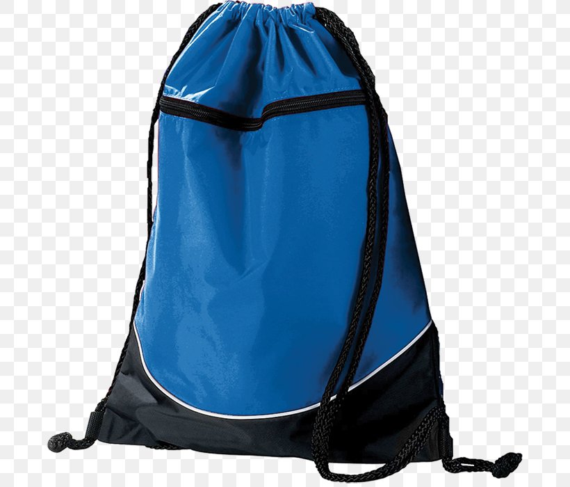 Drawstring Backpack Bag Sportswear Clothing, PNG, 700x700px, Drawstring, Backpack, Bag, Clothing, Cobalt Blue Download Free