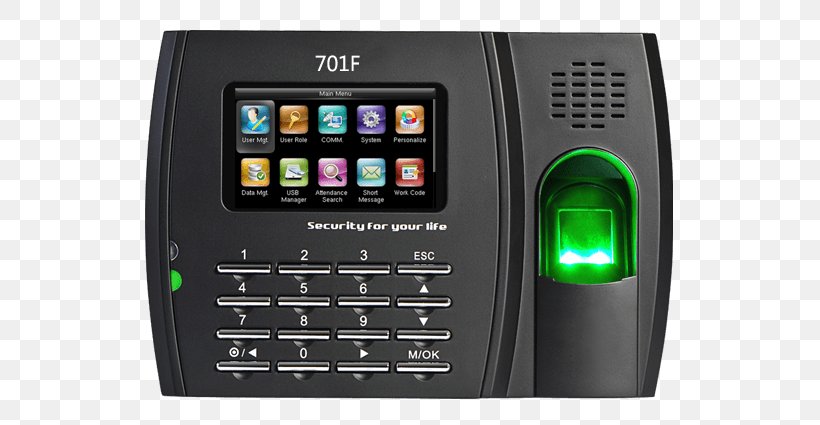 Time And Attendance Fingerprint Zkteco Access Control Time & Attendance Clocks, PNG, 624x425px, Time And Attendance, Access Control, Biometric Device, Biometrics, Computer Software Download Free