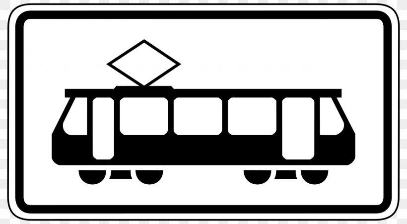 Trolley Vector Graphics Traffic Sign Symbol Image, PNG, 1280x705px, Trolley, Area, Black And White, Brand, Istock Download Free
