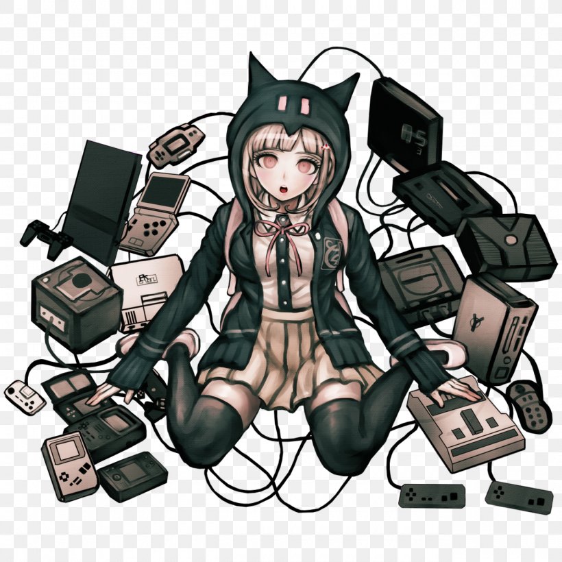 Danganronpa 2: Goodbye Despair Danganronpa: Trigger Happy Havoc Video Game Female, PNG, 1280x1280px, Watercolor, Cartoon, Flower, Frame, Heart Download Free