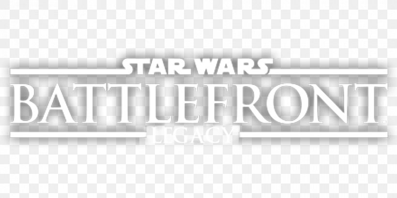 Star Wars Battlefront II Logo, PNG, 880x440px, Star Wars Battlefront, Black And White, Brand, Computer Software, Film Download Free