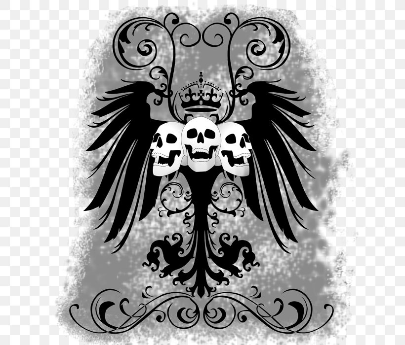 Coat Of Arms Of Germany German Empire Graphic Design, PNG, 700x700px, Coat Of Arms Of Germany, Art, Bird, Bird Of Prey, Black And White Download Free
