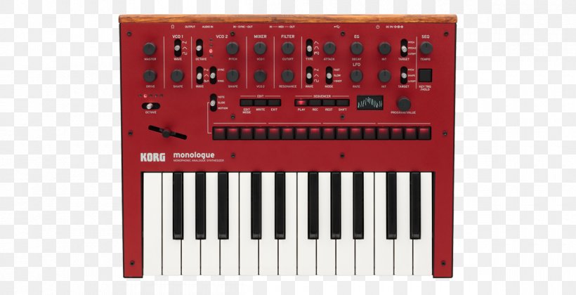Korg Monologue Sound Synthesizers Analog Synthesizer Monophony, PNG, 1200x615px, Watercolor, Cartoon, Flower, Frame, Heart Download Free