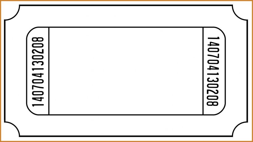 Template Ticket Microsoft Word Microsoft Excel Clip Art, PNG, 1614x907px, Template, Area, Black, Brand, Diagram Download Free