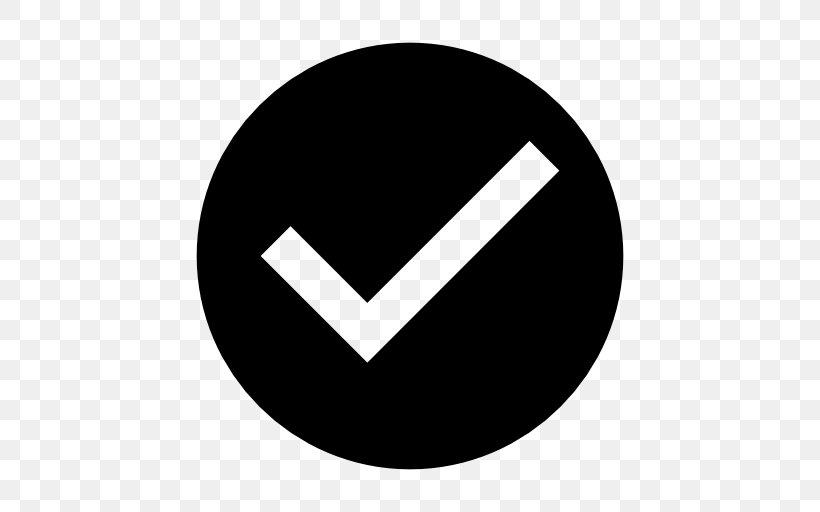 Material Design Check Mark, PNG, 512x512px, Material Design, Black And White, Brand, Check Mark, Checkbox Download Free