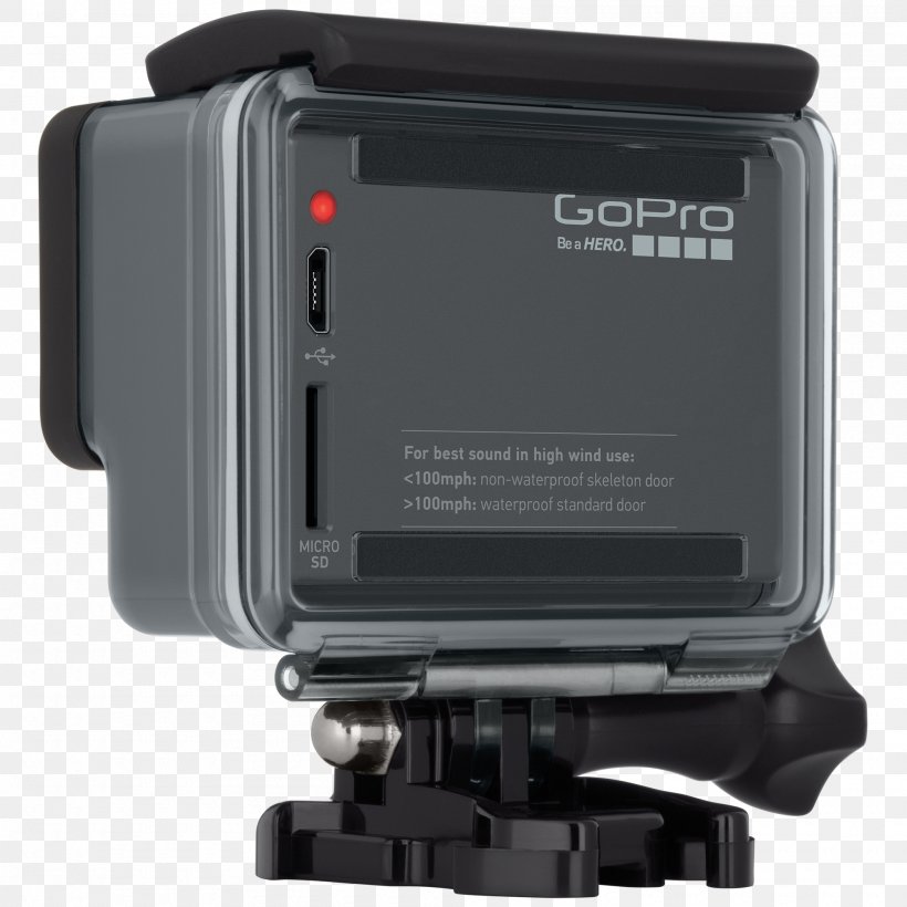 GoPro HERO+ Action Camera Caméra HERO, PNG, 2000x2000px, Gopro, Action Camera, Camera, Camera Accessory, Electronics Download Free